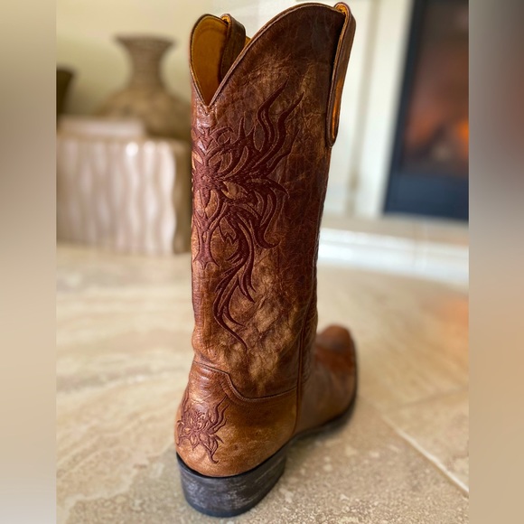 Old Gringo Rustic Distressed Cowboy Boots - Picture 6 of 10